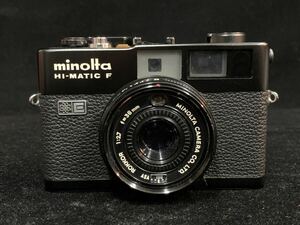 瓩51） MINOLTA ミノルタ　HI-MATIC F　カメラ　フィルムカメラ　動作未確認