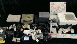 .75) game machine body summarize soft Super Famicom PlayStation 1 2 Sega Saturn present condition goods operation not yet verification Junk 