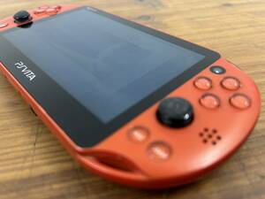 ネコSe　SONY PSVITA PCH-2000 ソニー ピーエス ビータ ヴィータ PlayStation プレイステーション 中古　通電のみ確認　本体のみ　現状品