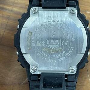 Arコンパクト 稼働品 CASIO カシオ G-SHOCK ジーショック GW-B5600 ラバーベルト デジタル 時計 腕時計 パープル グリーン 現状品の画像9