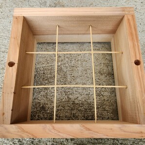 大工OB作製・日本蜜蜂４段重箱式巣箱、ミツバチ、柾目使用（焼き無し）の画像5