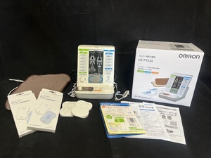 OMRON オムロン 電気治療器 ＨＶ-Ｆ9520 こり・痛み 電気治療 温熱治療 マッサージ 家庭用医療機器 通電確認済み U663