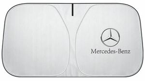 送料無料 Mercedes Benz Logo フロントサンシェード vehicle用サンシェード 日よけ フロントCover ガラスCover★折りたたみ式★収納袋included