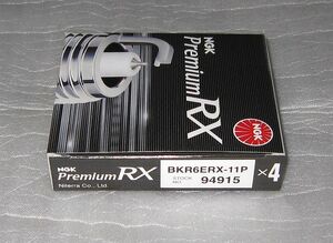 NGK premium RX plug BKR6ERX-11P (94915) 4ps.@ unused new goods 