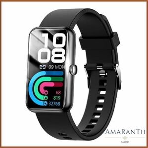  smart watch Smart bracele sport watch wristwatch pedometer Heart rate monitor blood pressure measurement Bluetooth color screen . middle oxygen black 