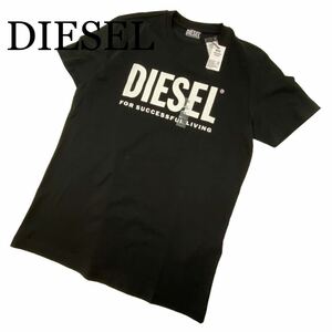 新品未使用 タグ付き DIESEL ディーゼルTシャツ 半袖 ロゴ ブラック 黒 Sサイズ
