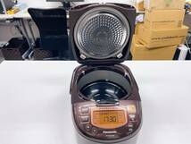 SR-HVD1080 ブラウン パナソニック Panasonic IH炊飯ジャー 炊飯器 (5.5合炊き)　2019年製 通電確認済み 動作品（ス168）_画像7