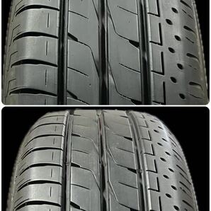 2023年製BRIDGESTONE付 シルフィ 195/60R16 6J+42 4穴 PCD100 ハブ60 純正16インチ アルミ ホイール 4H ピッチ100 ブルーバード 国産タイヤの画像4