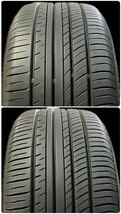 2022年製ADVAN付 プジョー 225/50R17 7.5J+29 4穴 PCD108 ハブ65 純正17インチ アルミ ホイール 4H ピッチ108 PEUGEOT 3008 国産タイヤ_画像3