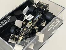 ★☆ミニチャンプス ブルーノ・セナ ロータス98T JPS Lotus Renault 98T B.Senna Commemorative Lap Brazillian GP Interlagos ☆★_画像8