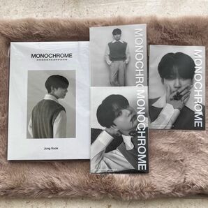 ジョングク　BTS POP-UP MONOCHROME ポストカードブック　プリントフォト 