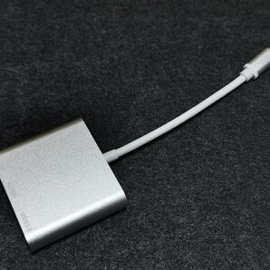 【新品未使用】USB Type-Cハブ 3in1 HDMI+USB+PD給電 シルバー