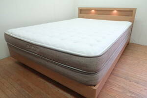  exhibition /nitoli/N sleep / premium /P1-CR/ pocket coil /LED lighting / high class modern / double bed 