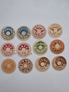  free shipping Hyogo prefecture Hyogo . industry 12 kind milk cap cover cover 