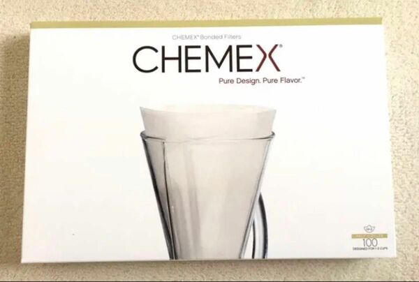 CHEMEX ケメックス コーヒーメーカー フィルター 3カップ用 100枚入