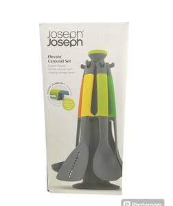 F-9 【◆新品◆ジョセフジョセフ エレベート カラーセルセット 回転式スタンド キッチン マルチカラー Joseph Joseph】