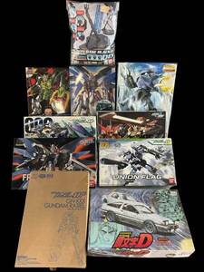 F-18[* plastic model set sale *10 point set Gundam initials D plastic model gun pra Bandai present condition goods ]