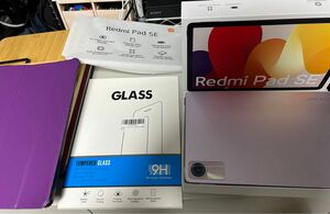 【美品・使用期間2ヶ月】Xiaomi Redmi Pad SE 4GB/128GB パープル　シャオミ　　Androidタブレット