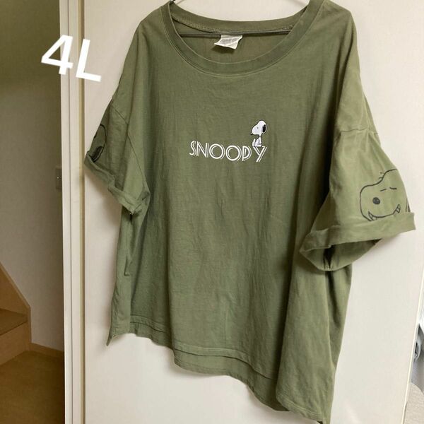 レディースSNOOPY Tシャツ 半袖　4L