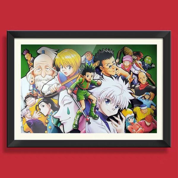 ハンター×ハンター　Hunter×Hunter 海外限定　絵画　3D 立体　アート　A