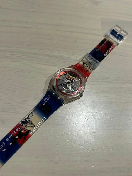 中古品　 SWATCH スウォッチ　Key Function フランス フェスタ 記念モデル 1998 フランス祭り　 腕時計