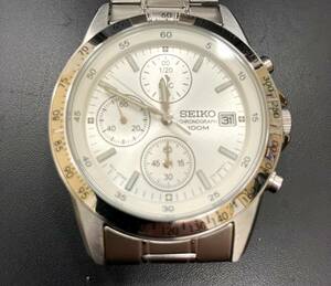 SEIKO セイコー クロノグラフ 7T92-0DW0 腕時計 稼働品