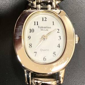 Valentino Michelle バレンチノ ミシェル ヴァレンティノ カメオ SW-02 白文字盤 シルバー ミラー レディース QZ 腕時計の画像3