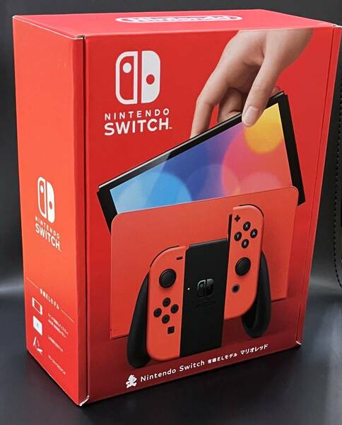 新品未使用　Nintendo Switch スイッチ 本体 有機ELモデル マリオレッド ニンテンドー 任天堂