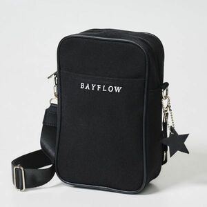 - 250 BAYFLOW BLACK PET bottle . vertical . go in .! charm attaching shoulder bag postage 510 jpy 