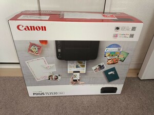 インク付いてます。送料込み　Ｃａｎｏｎ　インクジェット　複合機　ＴＳ３５３０　ブラック　新品未開封