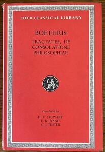k0529-6 BOETHIUS The Theological Tractates low b классический библиотека boeti незначительный LOEB CLASSICAL LIBRARY классика философия политика 