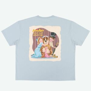 東京ディズニーシー　ピーターパン　ファンタジースプリングス　ビッグTシャツ　ウェンディ　ジョン　マイケル　ナナ