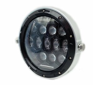 汎用 180mm 大径 アルミリング LED ヘッドライト　NAKED2 CB400 XJR400