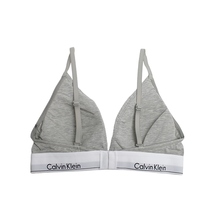 カルバンクライン CALVIN KLEIN ブラトップ QF5650-020-M レディース グレー CK ジムウェア_画像2