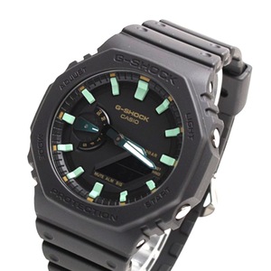カシオ CASIO G-SHOCK GA-2100RC-1A 腕時計 メンズ ブラック クオーツ アナログ