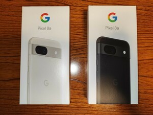 【新品未使用】Google Pixel 8a SIMフリー2台（Porcelain、Obsidian）