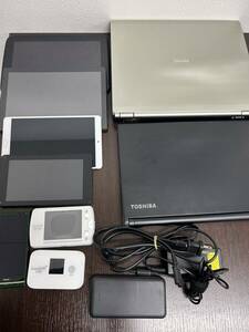  smartphone personal computer tablet Toshiba Windows10. summarize operation not yet verification present condition goods 