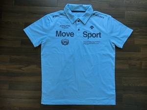 DESCENTE デサント Move Sport ムーブスポーツ ポロシャツ Tポロ DAT-4508 O USED