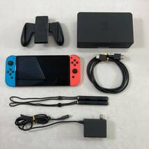 (26943) ■【1円～】Nintendo Switch 有機EL ネオン　中古品_画像3