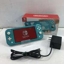 (27073)▲【1円～】Nintendo Switch Lite ターコイズ / 動作確認済み 任天堂 HDH-001 中古品_画像1