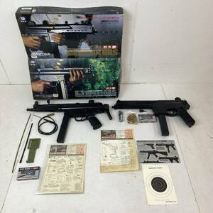 (27206)〓【18歳以上対象】東京マルイ ガス銃 H&K MP5A3 & ワルサーMPL セット 【ジャンク品/ヴィンテージ】 中古品