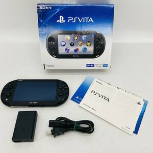 (27193)△【1円～】PlayStation Vita ブラック PCH-2000ZA11 動作確認済 [SONY/ソニー/PSVITA]【中古品】