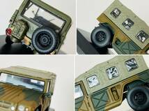 (27241)〇 京商 1/64 ミリタリービークル・ミニカーコレクション 4箱セット [FORD M151 A2 MUTT/高機動車]_画像8