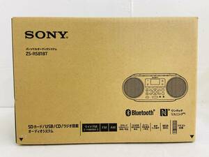 (27348)□SONY(ソニー) パーソナルオーディオシステム ZS-RS81BT 2022年製 未使用品