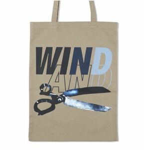 DENHAM X WDS CANVAS TOTE BAG (LARGE) / SEA_BROWN WIND AND SEA デンハム　トートバッグ