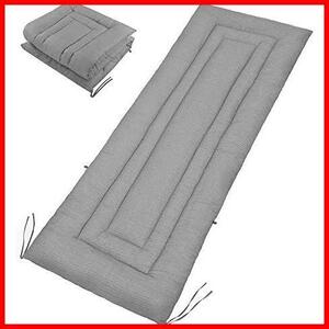 * gray * bed futon ... weave lie down on the floor mat single cotton 100%.. kind . sweat speed . light weight anti-bacterial deodorization . mites thick 