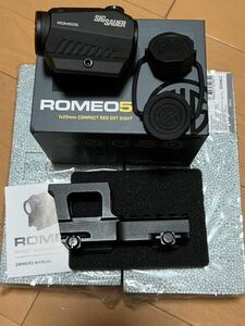 【１円〜】【送料無料】【実物】SIG SAUER(シグザウワー) [国内正規品]ROMEO5 COMPACT RED DOT SIGHT,