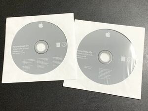 #3/ Apple 『PowerBook G4 起動ディスク OSX 10.3.3』15-inch and 17-inch software install and restore 2枚組