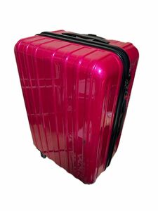 難ありジャンク品 スーツケース キャリーケース ピンク TSAロック 旅行 大容量 66Lくらい キャリーバッグ 