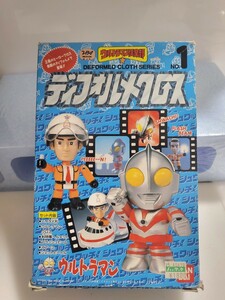 1989年製品 バンダイ ウルトラマン倶楽部　ディフォルメクロス ウルトラマン 日本製 訳あり